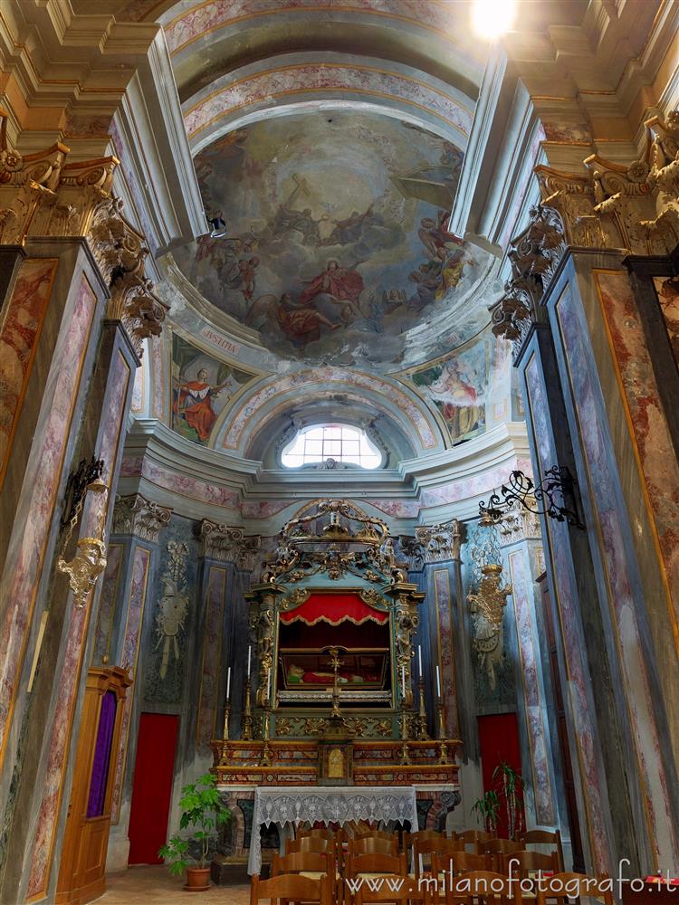 Ghislarengo (Novara, Italy) - San Felice chapel in the Church of Beata Vergine Assunta
